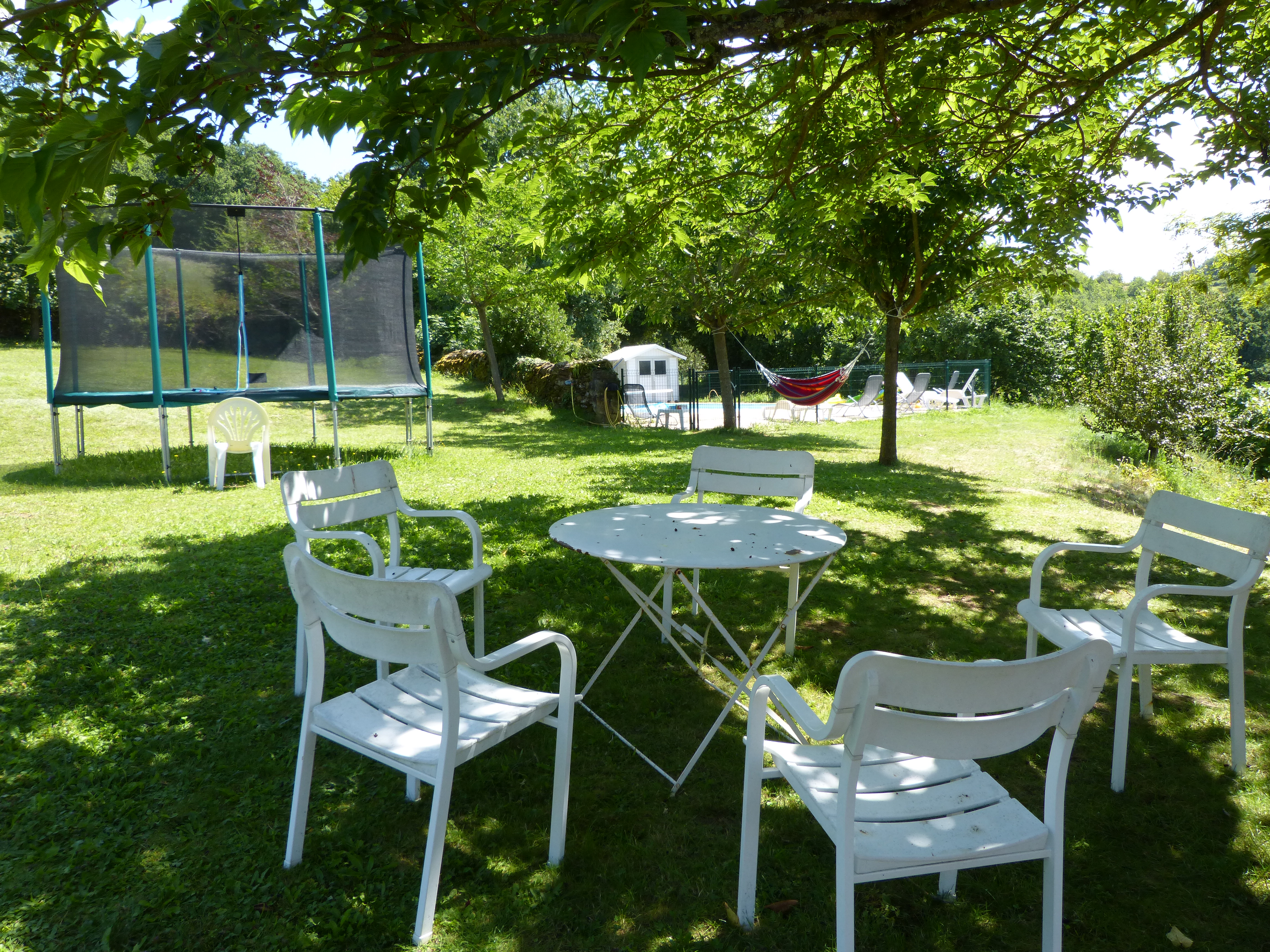 Espace extérieur convivial