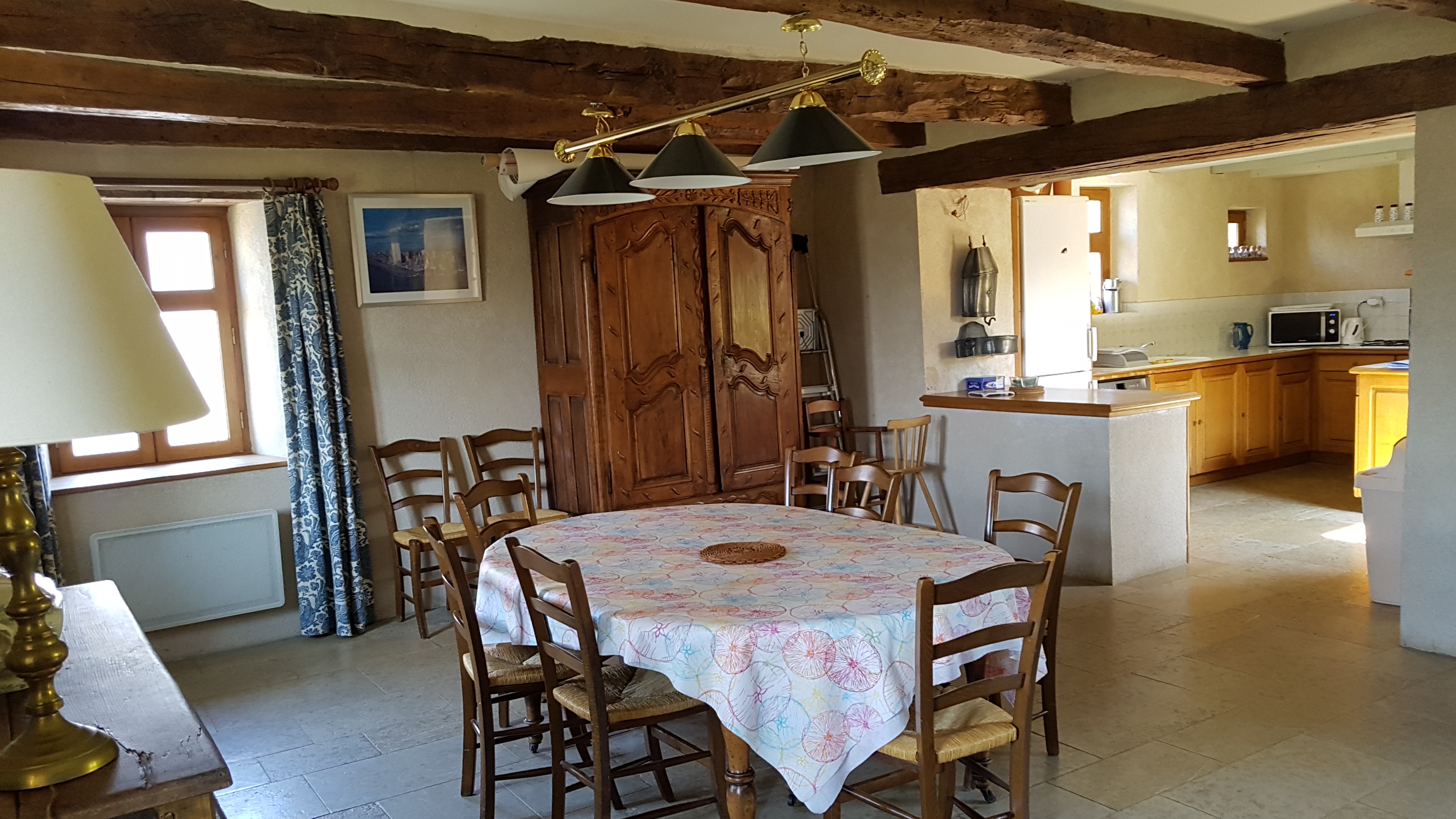 Salle à manger conviviale